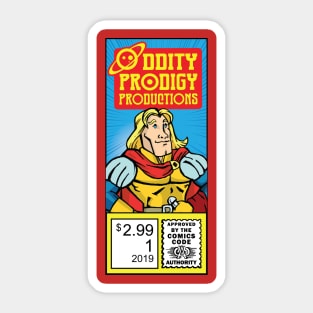 Dirk Fantastic Comic Box Sticker